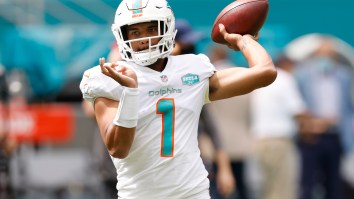 Tyreek Hill Reacts To Tua Tagovailoa Getting Ripped To Shreds Over Terrible Throw Video