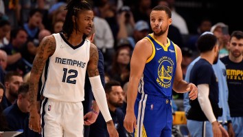 Ja Morant Talks Trash To Steph Curry After Torching The Warriors With 47 Points In Game 2