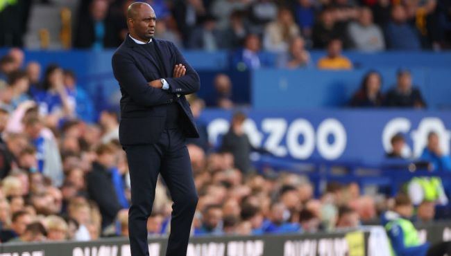 WATCH: Patrick Vieira Squares Up With Everton Fan At Goodison Park