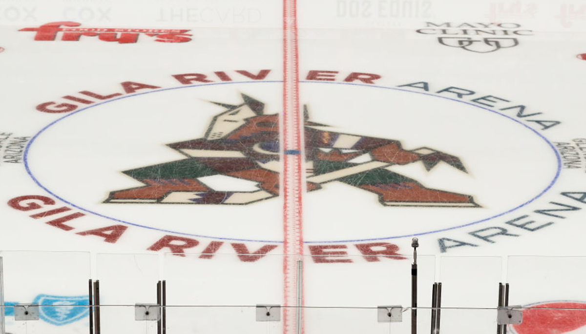 Arizona State won't let the Coyotes use their logo at center ice