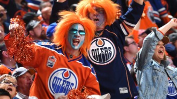 Amazing Chart Shows So Many Oilers Fans Refused To Pee While Watching The Battle Of Alberta