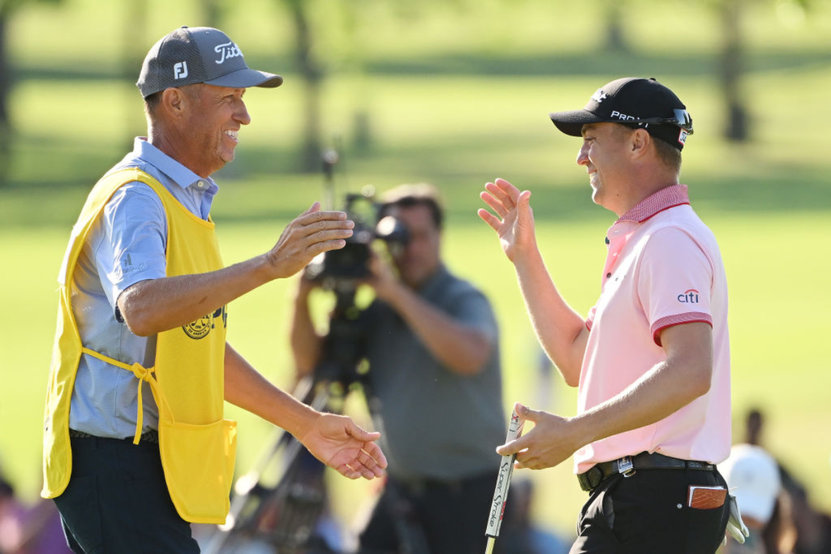 Justin Thomas Gives Bones A MajorWinning Gift Phil Mickelson Never Did