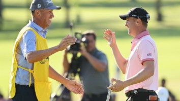 Justin Thomas Gives Caddie ‘Bones’ A Major-Winning Gift That Phil Mickelson Never Did