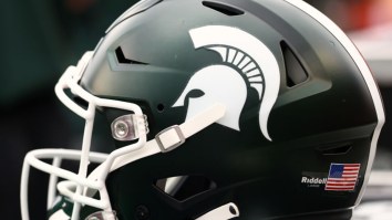 Michigan State Uses Blinged-Out Peach Bowl Rings To Troll Michigan