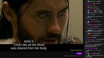 Someone Has Been Streaming ‘Morbius’ On Twitch For Hours On End, Thousands Of People Are Tuning In And The Comment Section Is Truly Unhinged