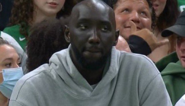 Tacko Fall Sat Courtside At A Game And People Felt Bad For One Fan