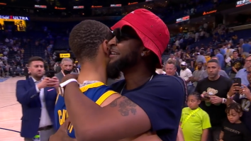 NBA Fans React To Ja Morant’s Dad Hugging Steph Curry Immediately After Ja Missed Game-Winning Shot