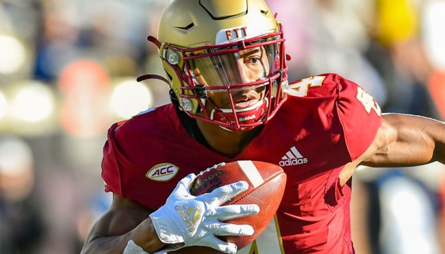 BC WR Zay Flowers Says Two Schools Used NIL Deals To Try To Poach Him