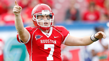 Never Forget When Case Keenum Threw Nine (!!) TDs In 35 Minutes (!!) Of One Game At Houston