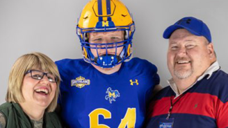 College Football OL Jack Zelezinski Eyes Return To Gridiron After Announcing He Dominated Cancer