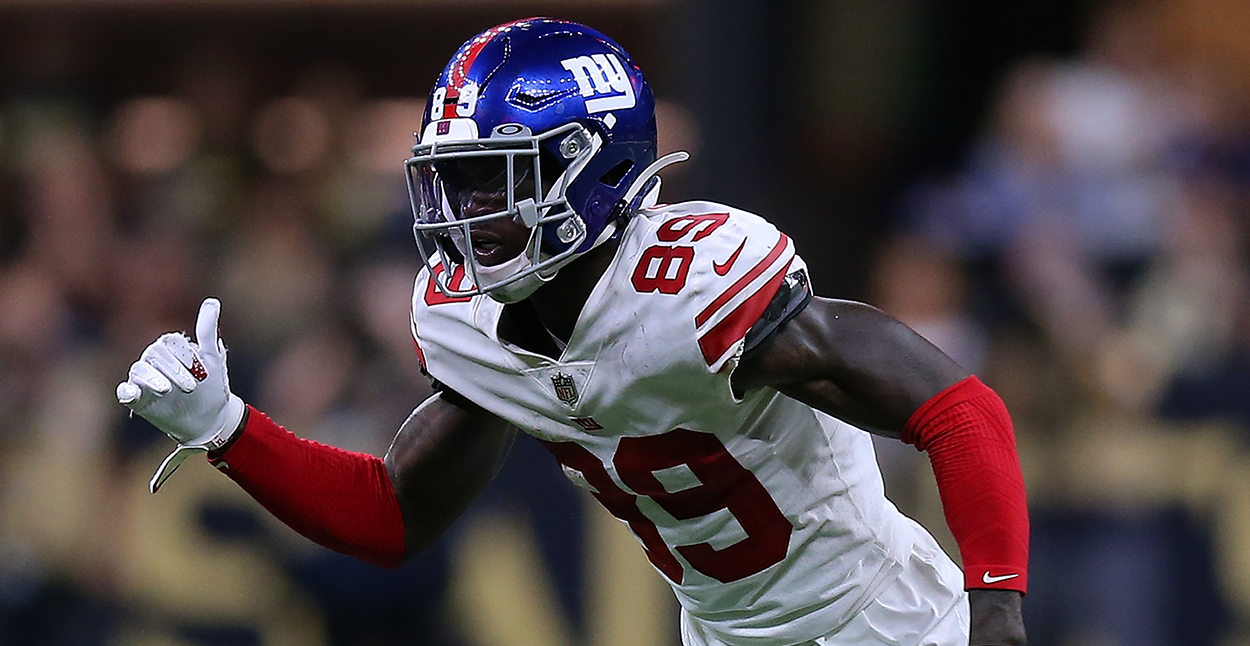 Kadarius Toney's Giants Workout Photo Features New Tattoo