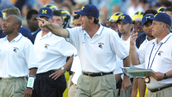 Michigan Football Fan Melts Down Over Legendary Coach’s Grandson Potentially Playing For Rival