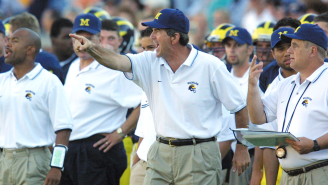 Michigan Football Fan Melts Down Over Legendary Coach’s Grandson Potentially Playing For Rival