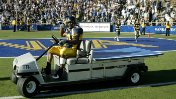 Cal Football Recruit Pays Homage To Marshawn Lynch By Driving Cart On Field During Recruiting Visit