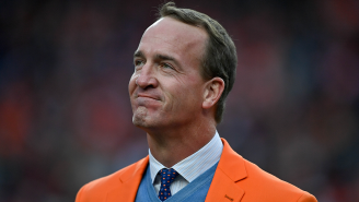 College World Series Trolls Peyton Manning With Hilarious In-Game Graphic During Ole Miss Game