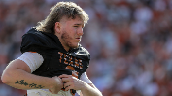 Texas QB Quinn Ewers Went Golfing Over MDW And His Epic Mullet Was Absolutely RAGING