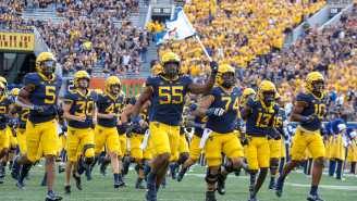 West Virginia FB Reveals New ‘Country Road’ Uniforms For Backyard Brawl And They’re Straight Flames