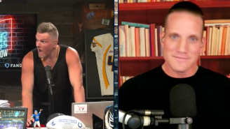 8-Year-Old Kid Blows Pat McAfee’s Mind By Dropping An F-Bomb Live On The Air