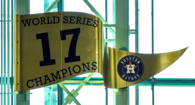 Astros 2017 World Series Banner Missing Baseball Fans Have Jokes