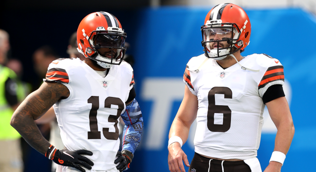 Browns Players Talked About The Beef Between OBJ And Baker Mayfield