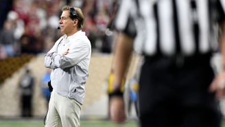 College Football Reporter Comments On Tension Between Nick Saban And Jimbo Fisher At SEC Spring Meetings