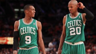 The Celtics Actually Made Ray Allen And Rajon Rondo Have A Boxing Match To Settle A Beef Before Practice