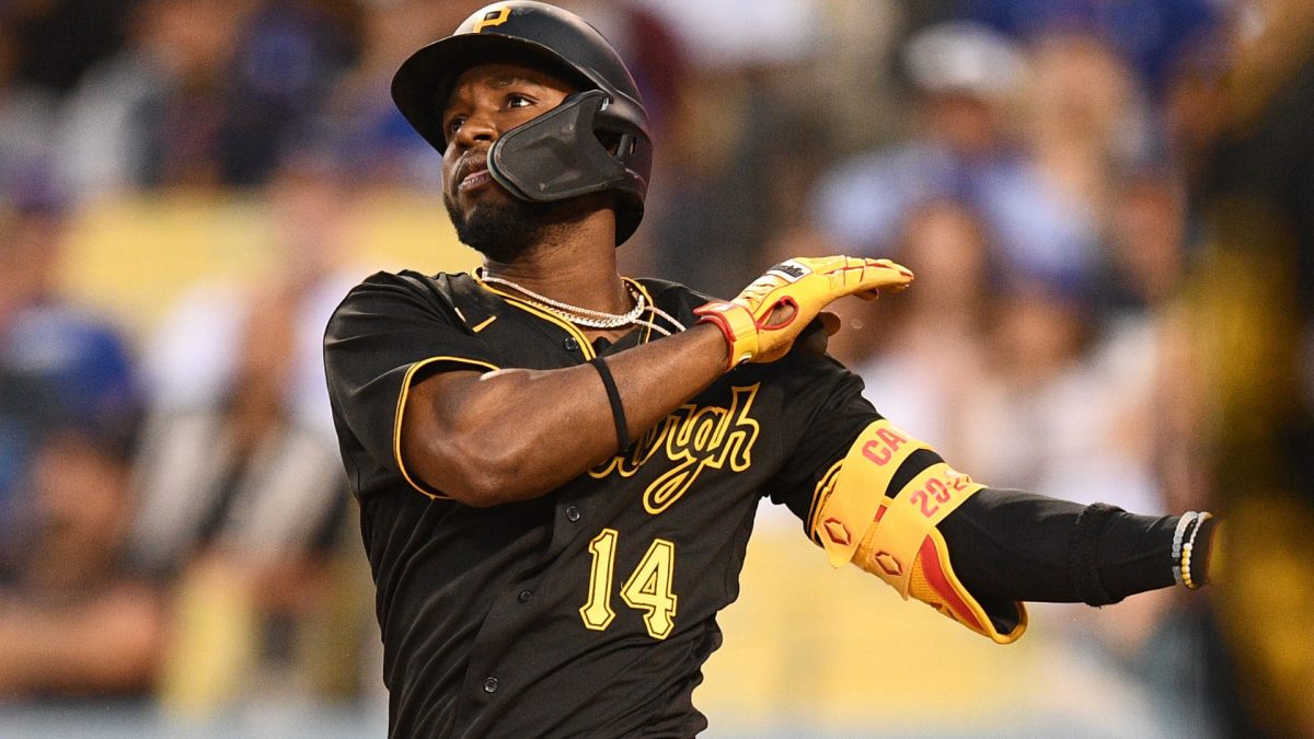 Rodolfo Castro of the Pittsburgh Pirates returns to the dugout in the  News Photo - Getty Images