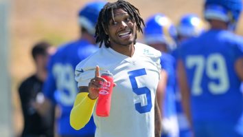 A Heavily Medicated Jalen Ramsey Eating Ritz Crackers After Shoulder Surgery Is Peak Comedy (Video)