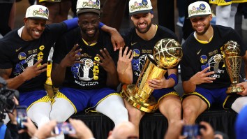 Warriors Mocked Celtics Fans By Chanting ‘F You Draymond’ While Celebrating NBA Championship