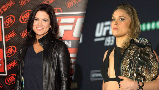 MMA Fans React To Gina Carano Saying A Fight With Ronda Rousey Could Happen