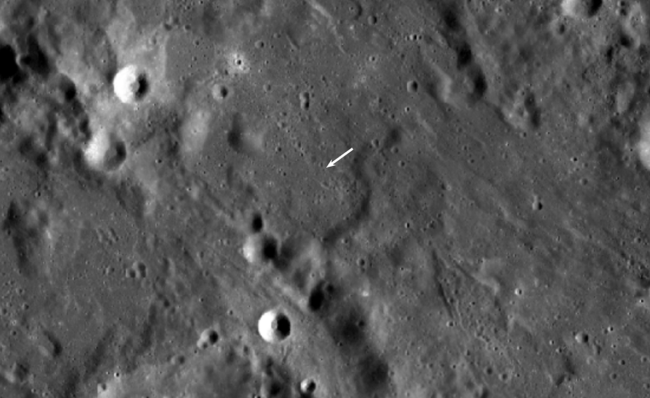 NASA Report Rocket Of Unknown Origin Left Double Crater On The Moon