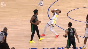 Celtics Fans Rip Ref Tony Brothers To Shreds For Calling Foul On Apparent Jordan Poole Flop During Game 5 Of NBA Finals