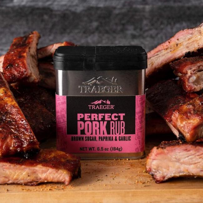 Traegar perfect pork rub - summer essentials