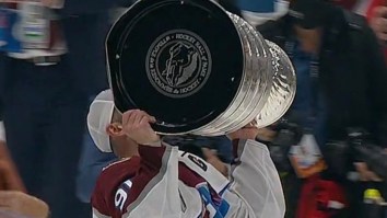 The Avalanche Joined This Long List Of Teams That Have Damaged The Stanley Cup While Celebrating