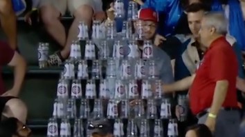 Internet Destroys Usher Who Knocked Down Giant Beer Cup Pyramid At Cubs Game