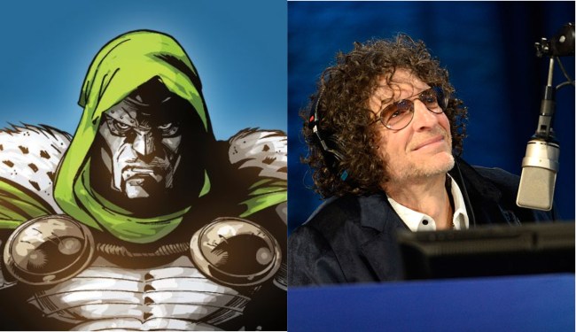 Howard Stern Says On Hot Mic He's Working On A 'Doctor Doom' Project