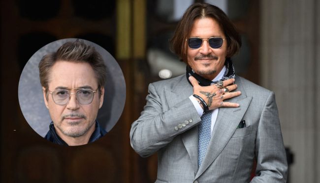 Robert Downey Jr. Facetimed Johnny Depp After Trial Victory To Celebrate