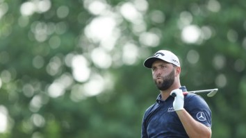 Jon Rahm Throws Club In Frustration, Nearly Takes Out A Lady At The Memorial