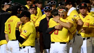 Fans Think Interference Call Against Maryland Baseball Might Be The Worst Call In NCAA History