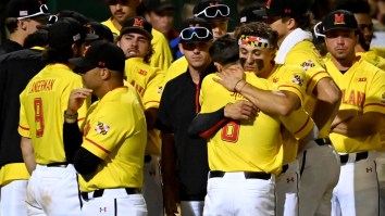 Fans Think Interference Call Against Maryland Baseball Might Be The Worst Call In NCAA History