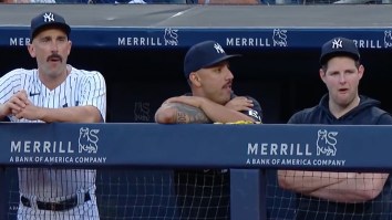 Yankees Players Gross Out Announcers By Using Massive Amount Of Chewed Bubble Gum For Dugout Game