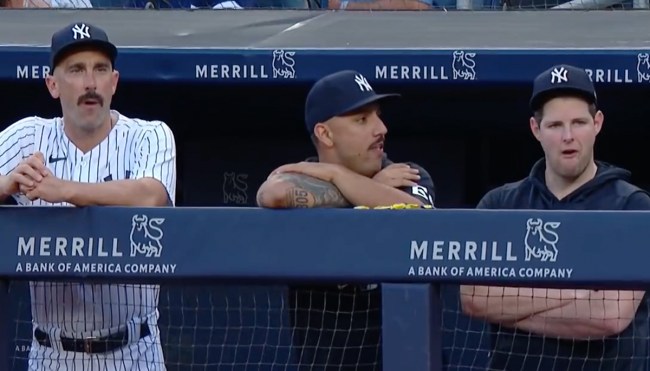 Yankees Play Weird Game Involving A Ton Of Chewed Bubble Gum