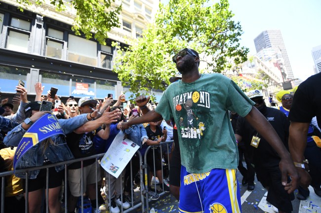 Here Are The Warriors' Best Moments From Their Championship Parade