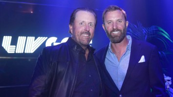 Golf World Hilariously Reacts To Phil Mickelson Showing Off His New Look At The LIV Golf Draft