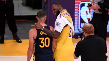 LeBron James Once Again Flirts With The Idea Of Teaming Up With Steph Curry And Playing For The Warriors