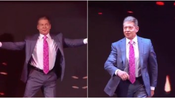 Vince McMahon Struts To Ring, Drops Mic, And Gets Loud Ovation Amid Workplace Misconduct Allegations