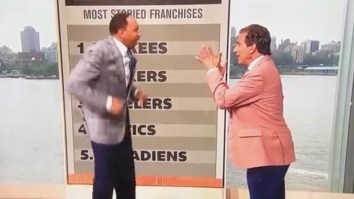 Stephen A. And ‘Mad Dog’ Russo Jump And Scream Like Toddlers While Arguing About A Totally Made-Up Topic