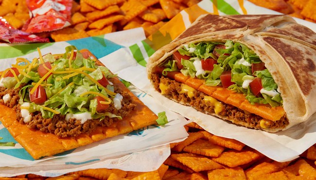 Internet Reacts To Taco Bell Putting Giant Cheez-It Inside A Crunchwrap