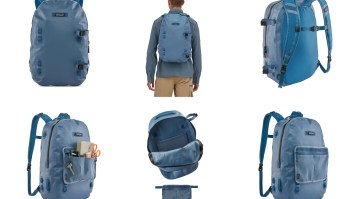 The Waterproof Patagonia Guidewater Backpack Keeps Your Precious Gear Dry On Wet Adventures