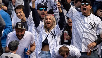Young Yankees Fan Makes Crowd Go Wild After Landing Water Bottle Flip In Bleachers